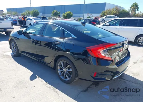 2019 Honda Civic Ex из США, поврежденный, VIN JHMFC1F37KX014687